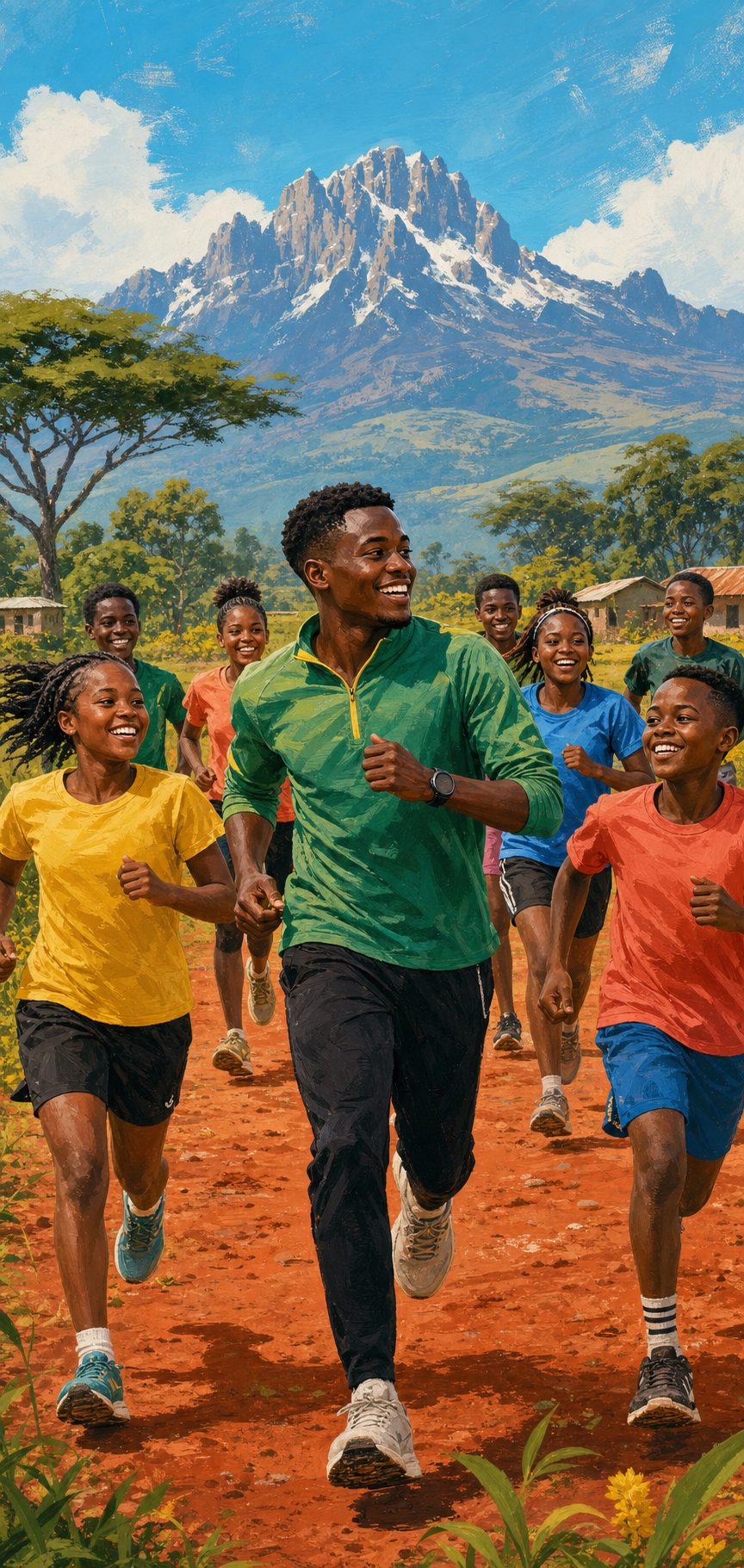 Running together